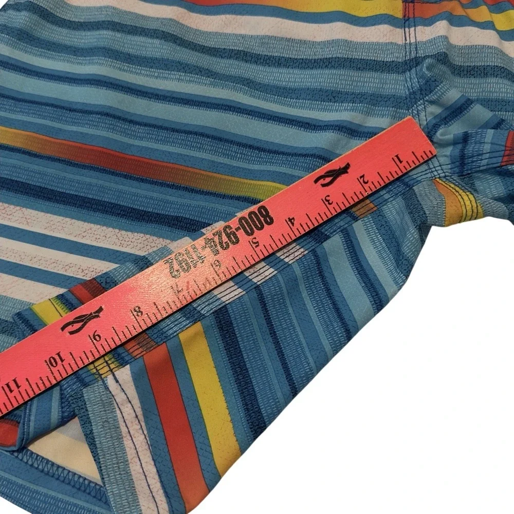 Speedo Men's Active Flex Swim E-Board Shorts Size Large Multicolored 10